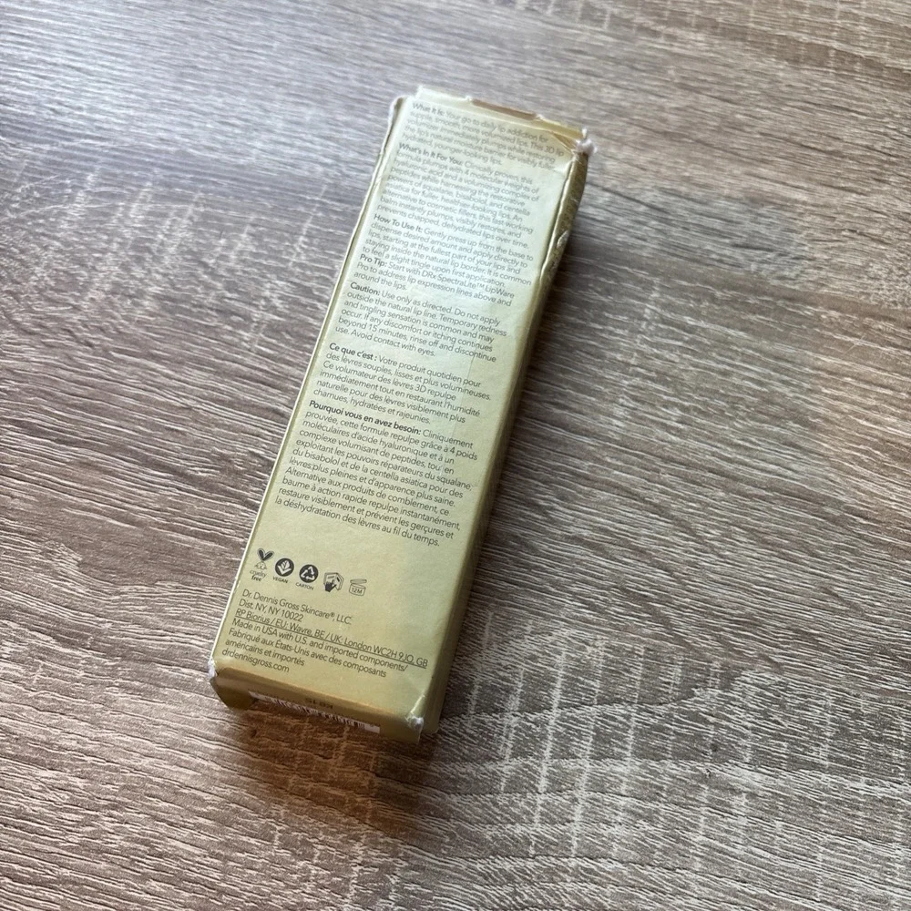 Dr Dennis Gross 3D Visible Plump + Repair Lip Treatment 10ml/0.33 oz New In Box